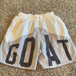 Gallery White and Black Shorts